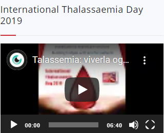Internaional Thalassemia Day 2019