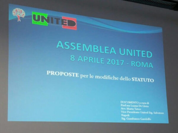 Assemblea Ordinaria di United Onlus - Roma, 8 aprile 2017 - Foto 1