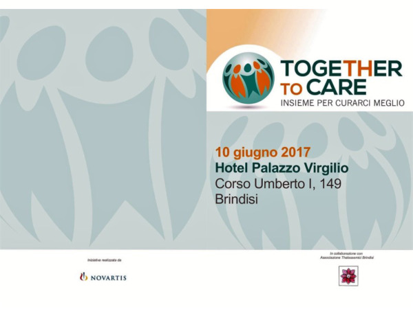 Together to Care - Brindisi, 10 giugno 2017 - Pieghevole
