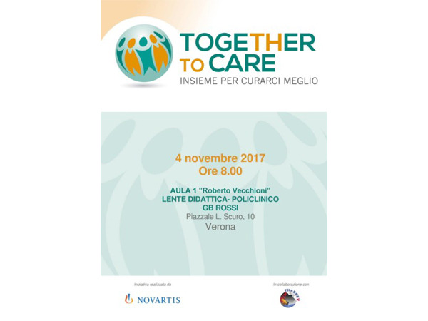 Together to care - Verona 4 novembre 2017 - Locandina